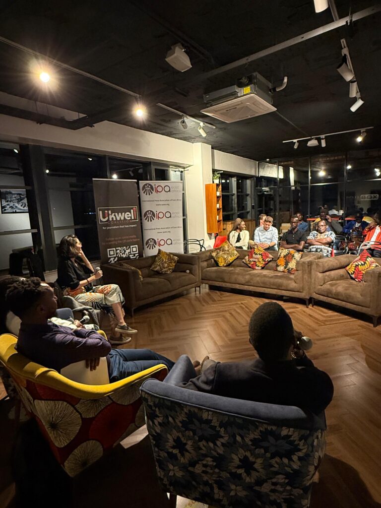 Lors de l’évènement le 5 mai dernier, chez Baraza Media Lab.